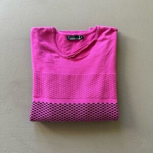 Kris Cassia Striped Knit Top